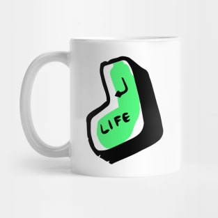 life enter Mug